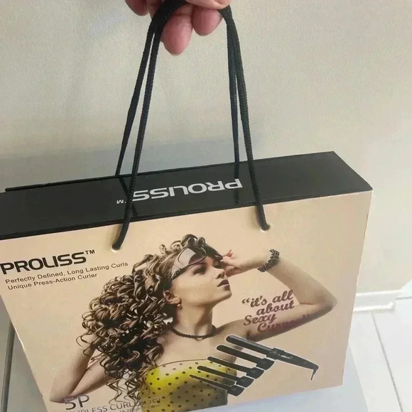 CLIPLESS CURLER SET 32mm 25mm 19mm 18-25mm 9-18mm. In one box - Picture 6 of 9